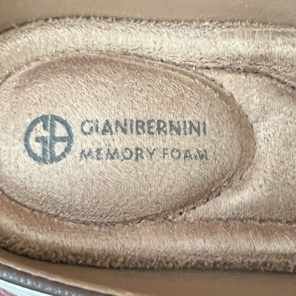 GIANI BERNINI suede open back slip on shoes - Picture 6 of 7